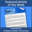 Recent Podiatry articles