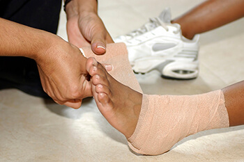 Sprained ankle treatment in the New York Mills, Utica, NY 13417 area